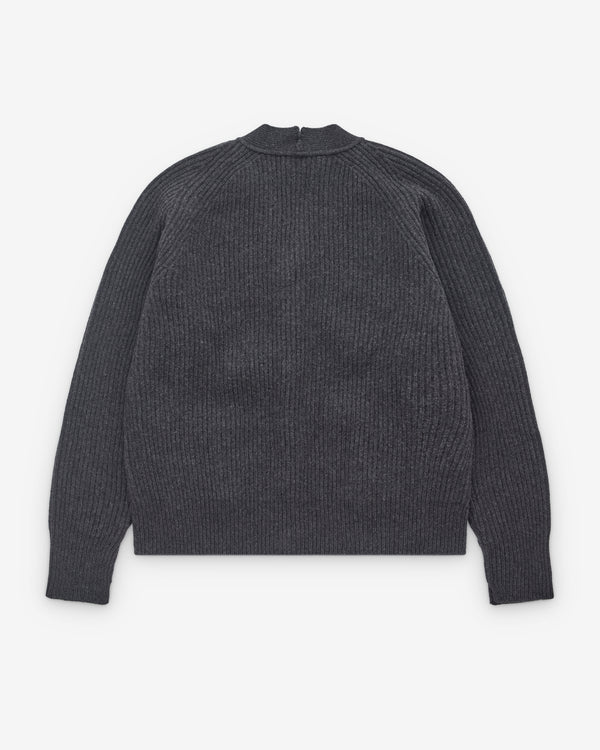 Salon C. Lundman - Men's Cardigan - (Dark Grey)
