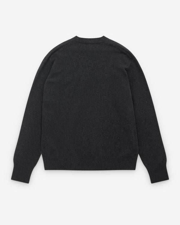 Salon C. Lundman - Men's V Neck Sweater - (Dark Grey)