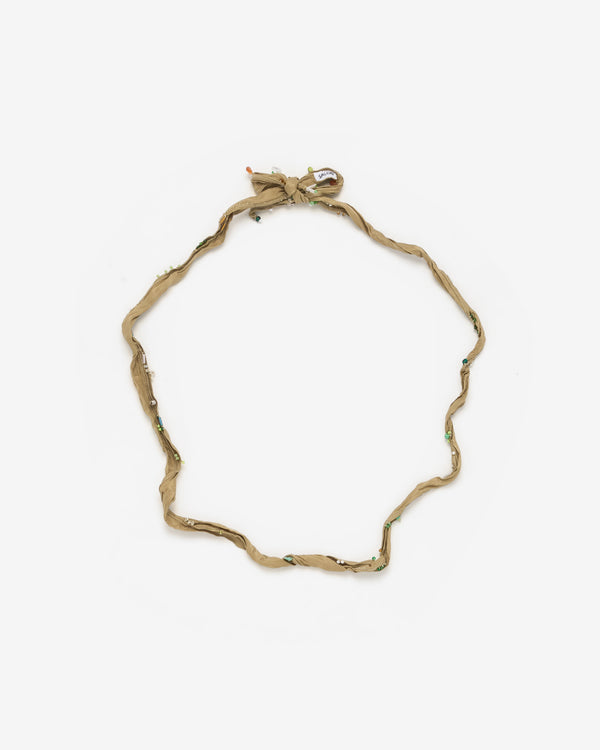 Salon C. Lundman - Men's Glass Bead Necklace - (Camel)