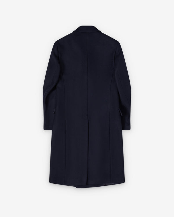 Salon C. Lundman - Men's Soft Cashmere Coat - (Navy)