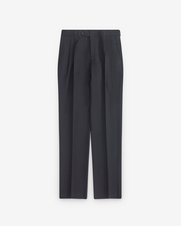 Salon C. Lundman - Men's Double Pleat Tuxedo Trouser - (Black)
