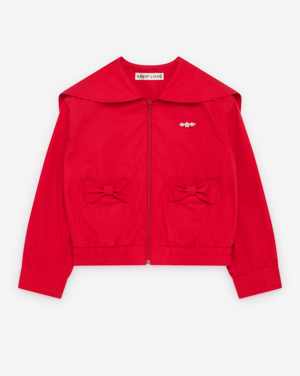 Sandy Liang - Women's Farro Jacket - (Red)