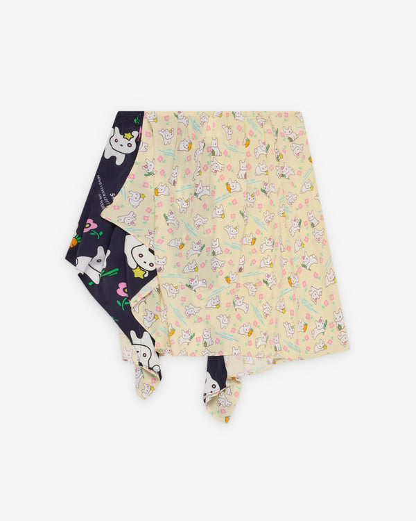 Sandy Liang - Women's Napkin Skirt - (Bunny Gift Wrap)