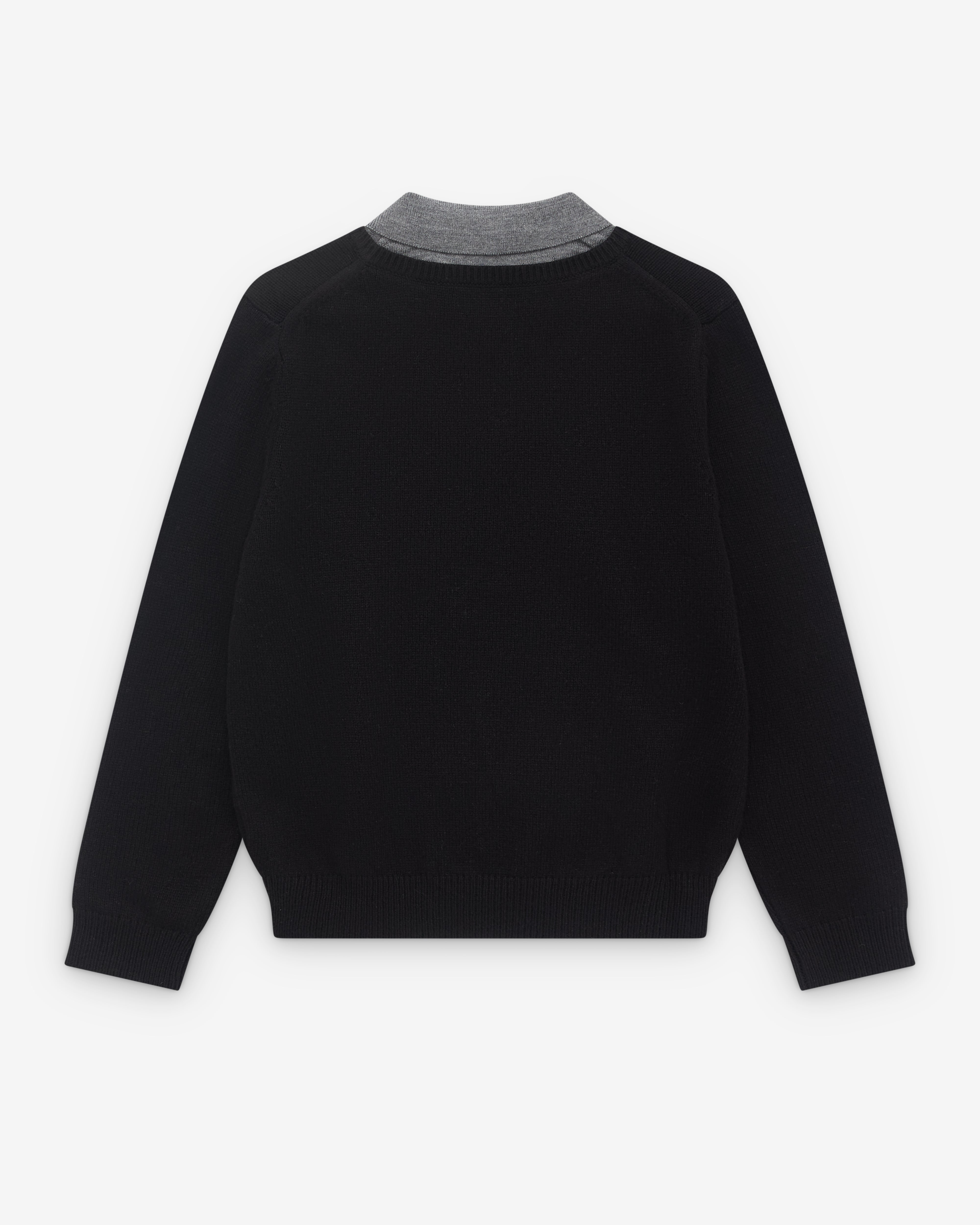 Sandy Liang: Women's Wesley Sweater (Black) | DSML E-SHOP