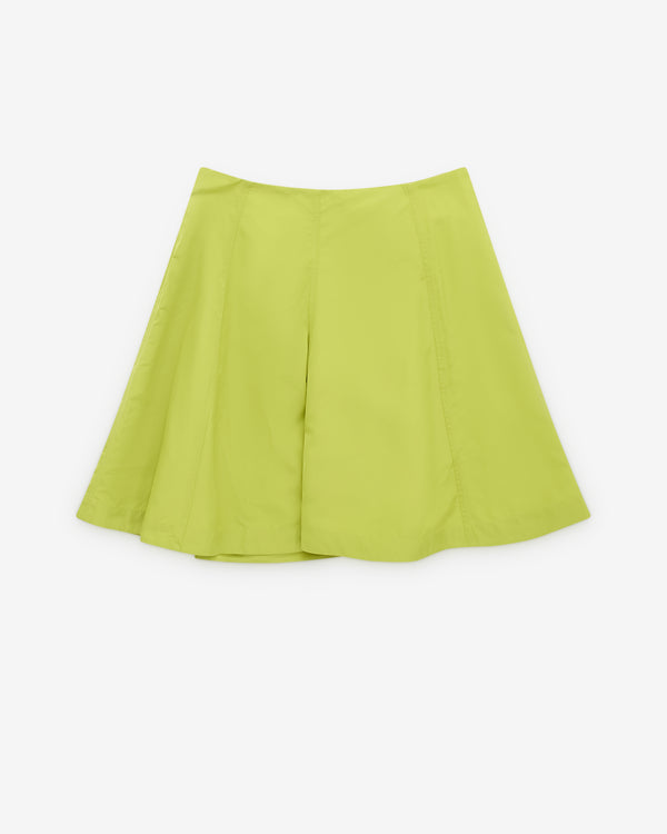 Sandy Liang - Women’s Constance Skirt - (Chartreuse)