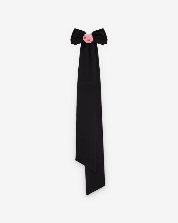 Sandy Liang - Women’s Corsage Palermo Bow - (Black)
