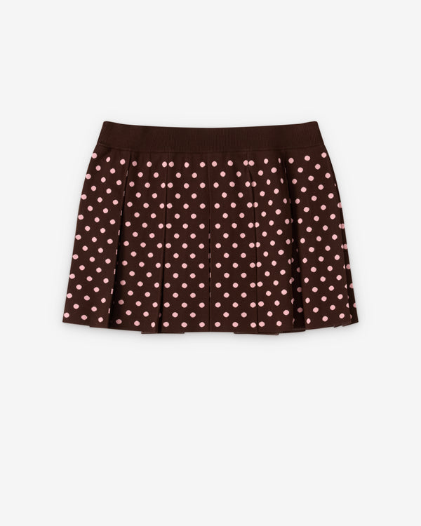 Sandy Liang - Women's Ermine Skirt - (Brown)