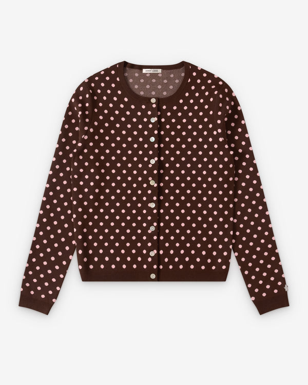 Sandy Liang - Women's Fable Cardigan - (Brown)
