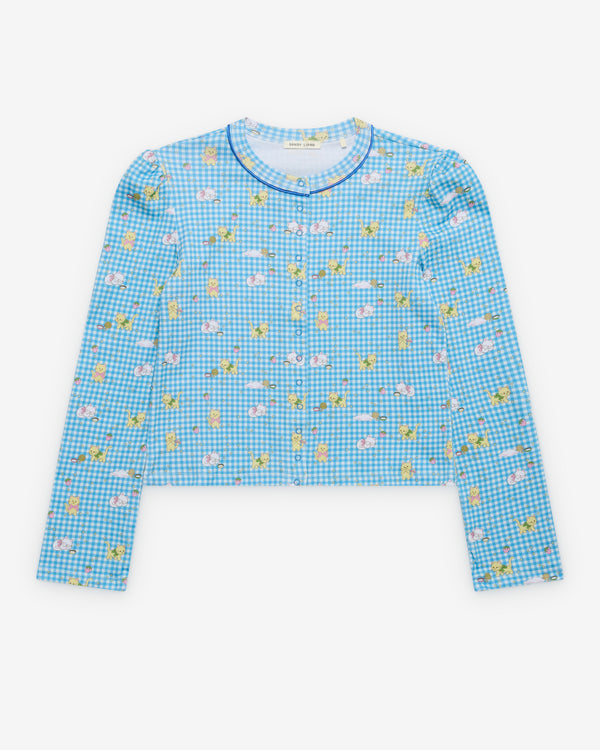 Sandy Liang - Women's Nova Cardigan - (Blue)