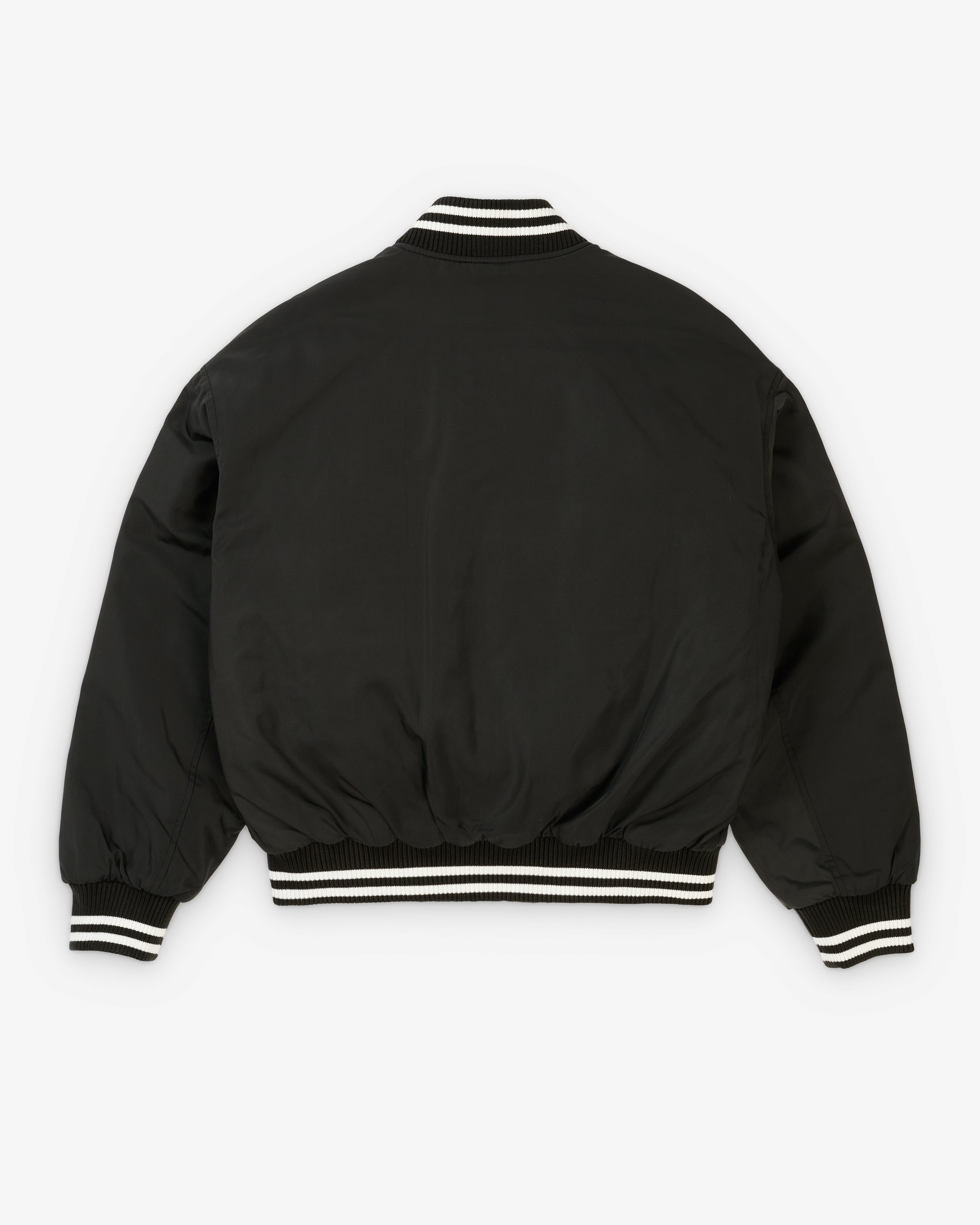 Palace: Men's Satin The Park Jacket (Black) | Dover Street Market