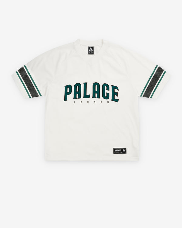 Palace - Men's Satin The Park Mesh Jersey - (White)