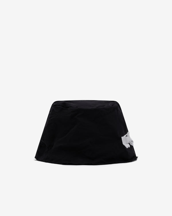 Scha - Women's Summertime Short Flowers Hat - (Black/White)