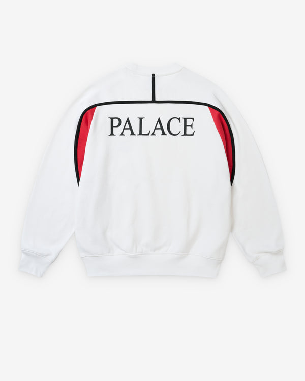 Palace - Men's Scrum Crew - (White)