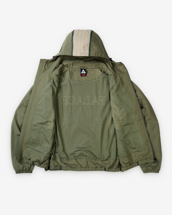 Palace - Men's Scrum Hooded Shell Jacket - (Olive)