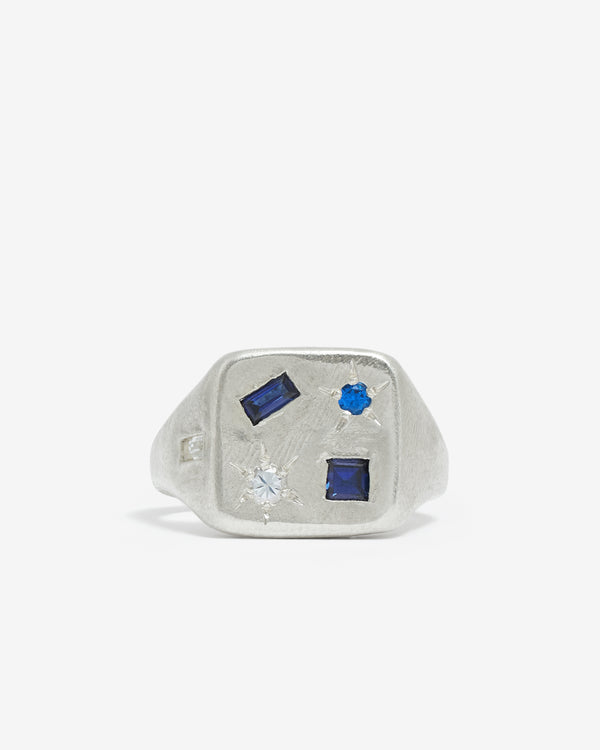 Seb Brown - Silver Tablet Ring - (Sterling Silver)