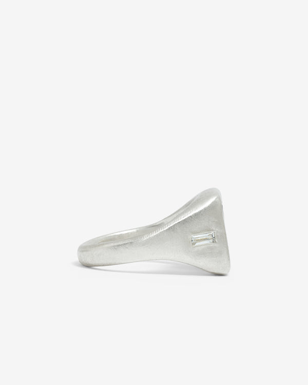 Seb Brown - Silver Tablet Ring - (Sterling Silver)