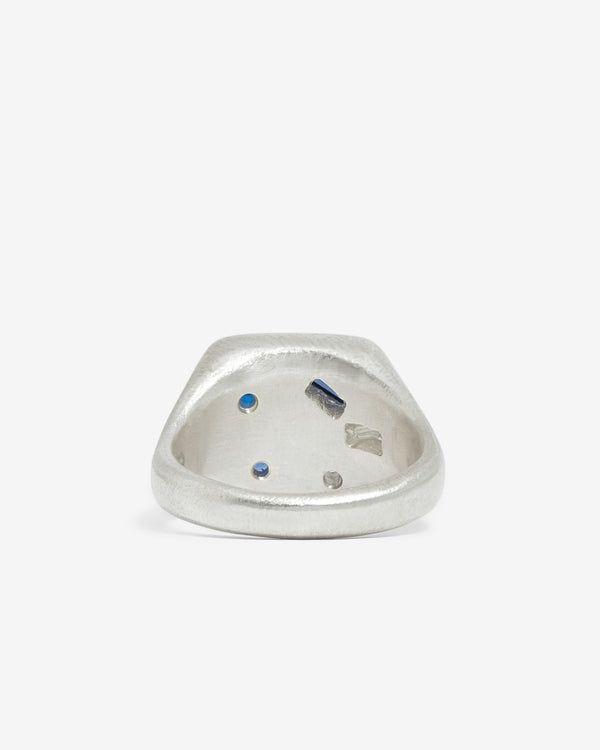 Seb Brown - Silver Tablet Ring - (Sterling Silver)