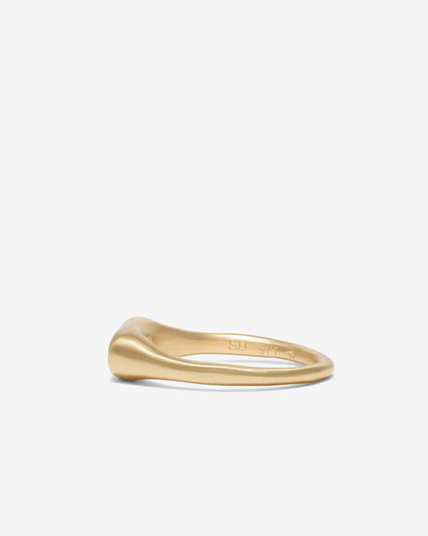 Seb Brown - Lump Ring - (Gold)