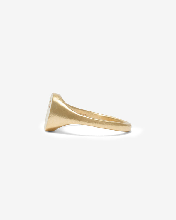 Seb Brown - Offset Ring Gold - (Gold)