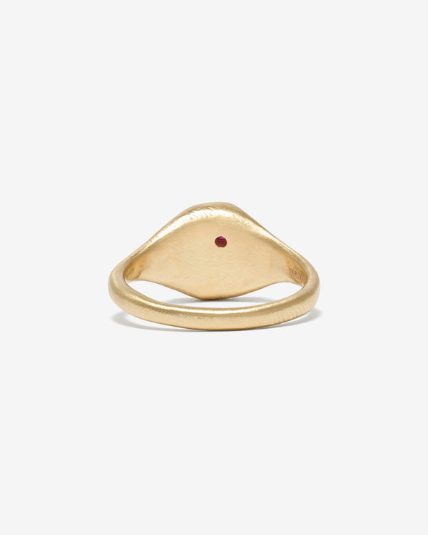 Seb Brown - Offset Ring Gold - (Gold)