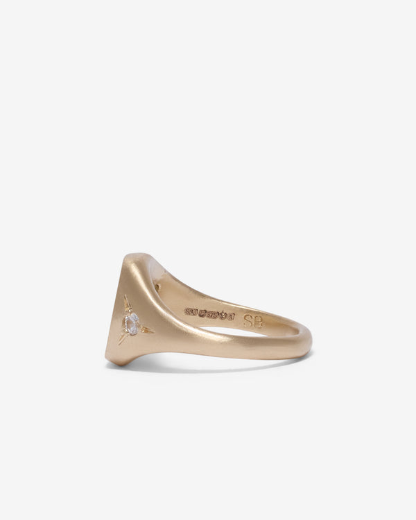 Seb Brown - Green Treasure Ring Gold - (Yellow Gold)