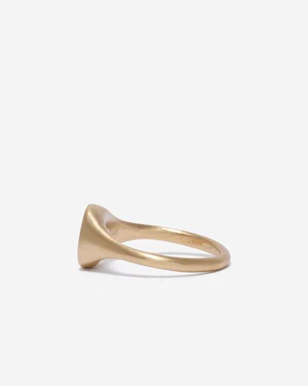Seb Brown - Round Frame Ring - (Yellow Gold)