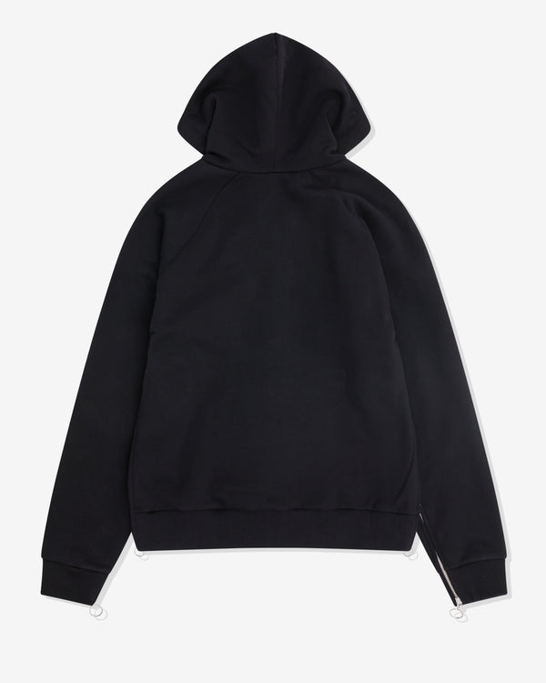 Setchu - Women’s Setchu Zipped Hooded Sweatshirt - (Black)