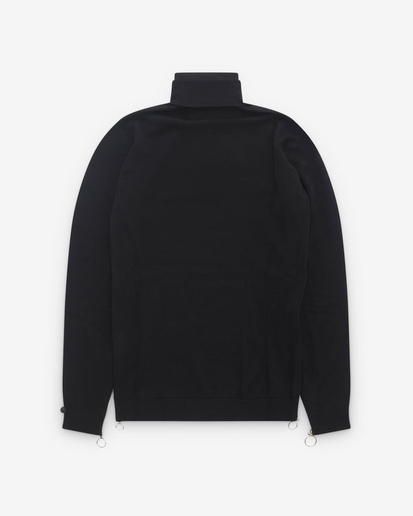 Setchu - Women’s Turtle Neck Knit Merino - (Black)