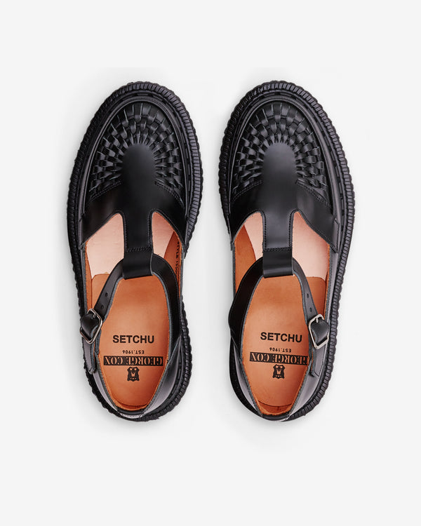 Setchu - Women’s George Cox Fisherman Sandal - (Black)