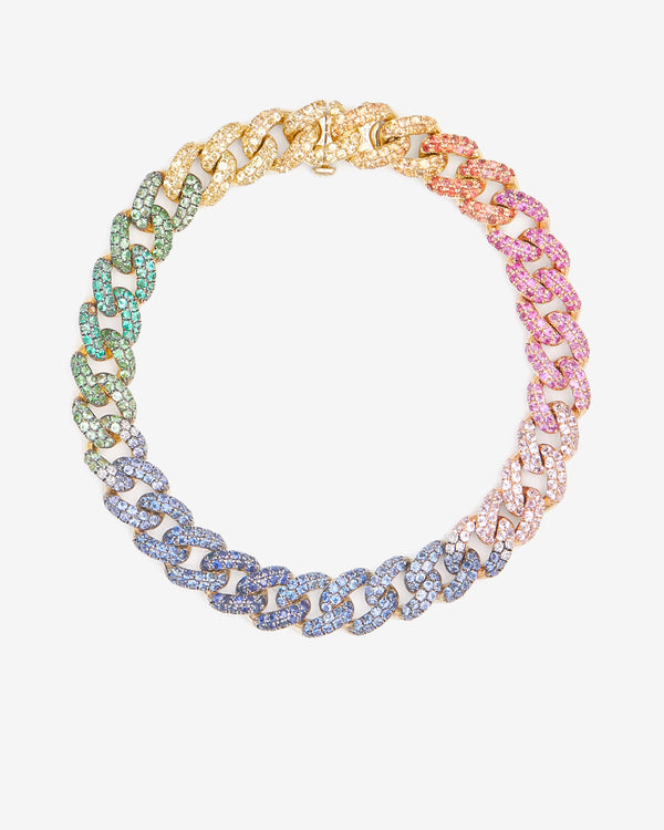 Shay - Rainbow Medium Link Bracelet - (Multi)