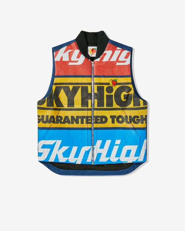Sky High Farm Workwear - Men's Construction Graphic Logo Vest - (Multi)
