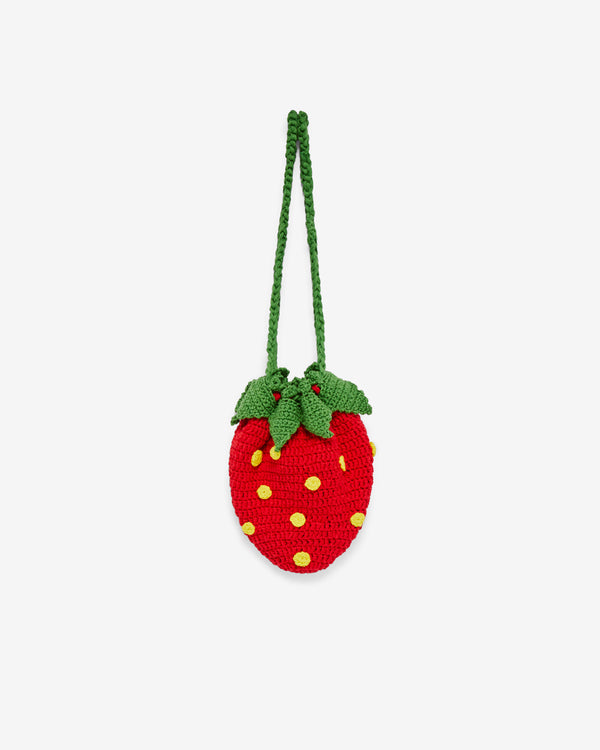 Sky High Farms - Strawberry Crochet Bag - (Red)