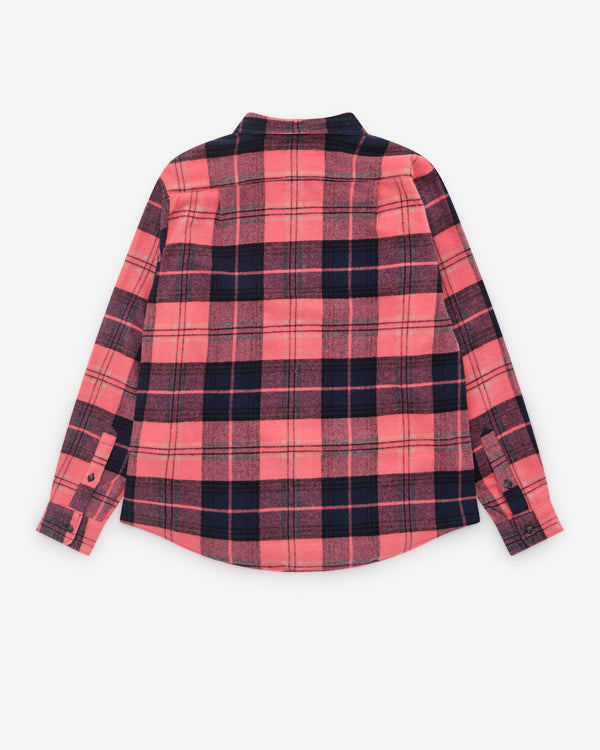 Sky High Farm - Men’s Flannel Button Down Shirt - (Pink)
