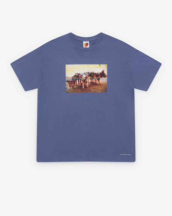 Sky High Farm - Men's Pigs Farm T-Shirt - (Navy)