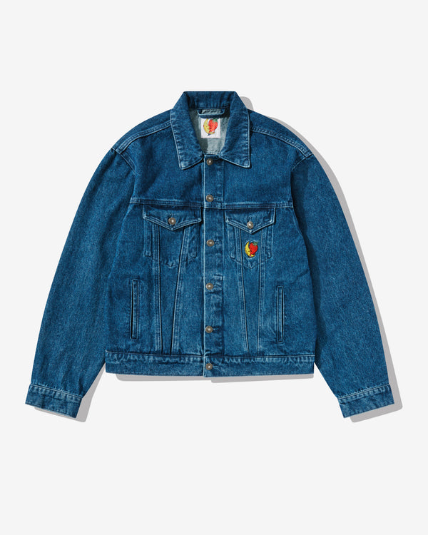 Sky High Farm Workwear - Logo Denim Jacket - (Blue)