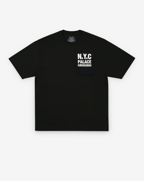 Palace - Men's Shop Numbers T-Shirt - (Black)