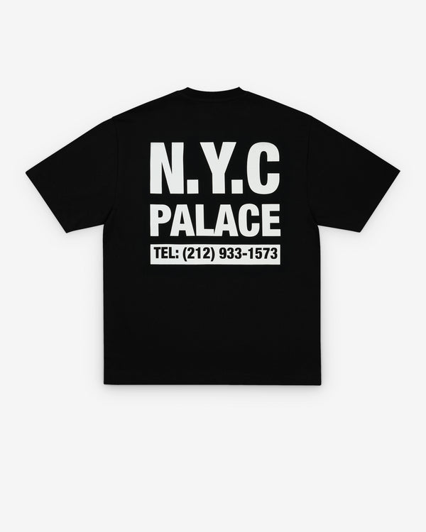Palace - Men's Shop Numbers T-Shirt - (Black)
