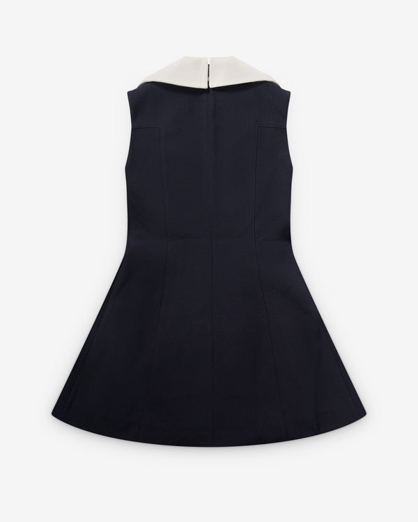 ShuShu/Tong - Women's Contrast Dress - (Navy)