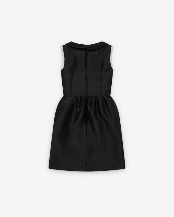 SHUSHU/TONG - Women's Long Cut-Out Sleeveless Dress - (Black)
