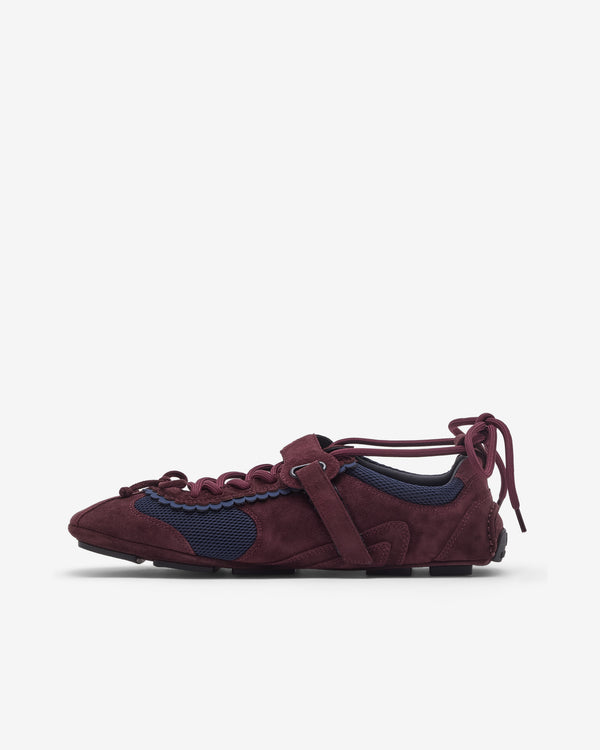 ShuShu/Tong - Women's Bow Flat Shoes - (Brown)
