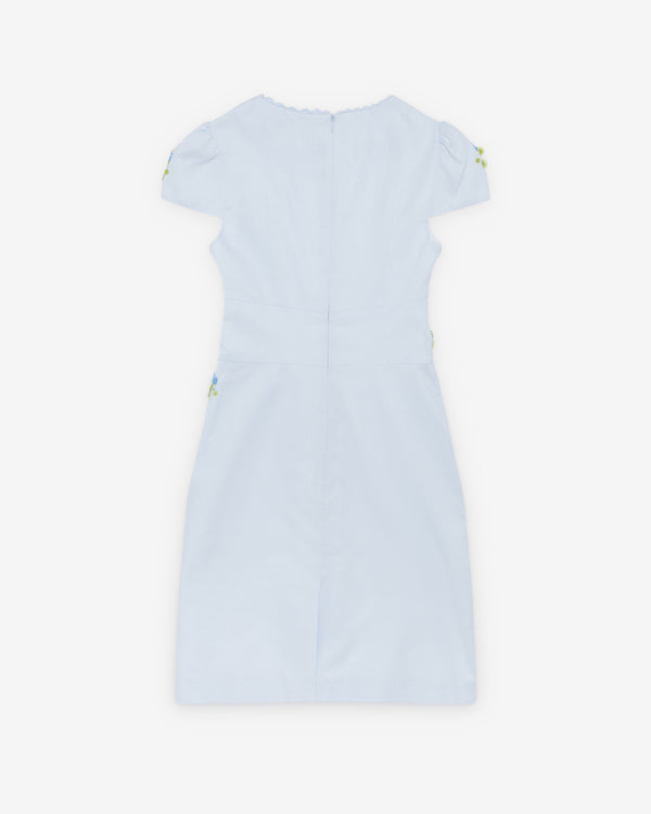SHUSHU/TONG - Women's Beaded Dress - (Blue)