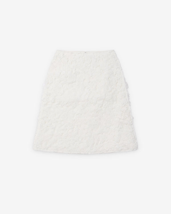 SHUSHU/TONG - Women's A-Line Skirt - (White)