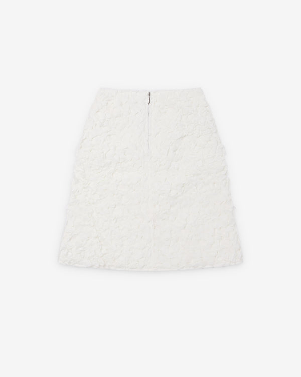 SHUSHU/TONG - Women's A-Line Skirt - (White)