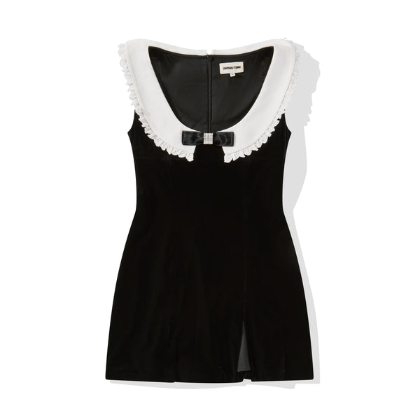 SHUSHU/TONG - Women's DSM Exclusive Round Neck Sleeveless Dress - (Black)