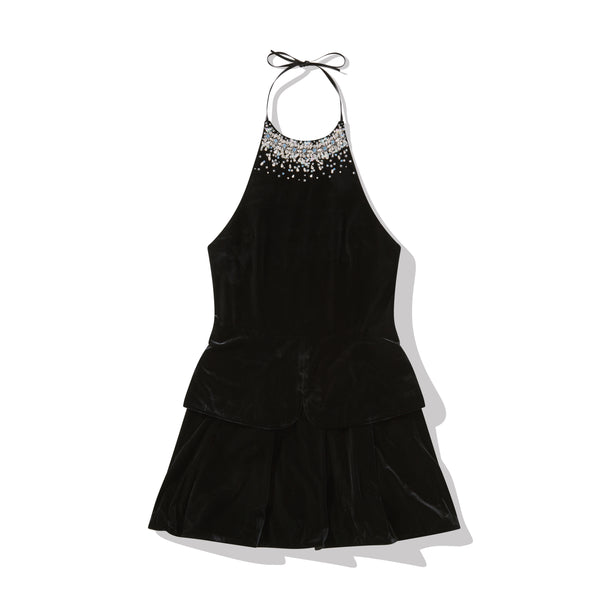 SHUSHU/TONG - Women's DSM Exclusive Halter-Neck Dress - (Black)
