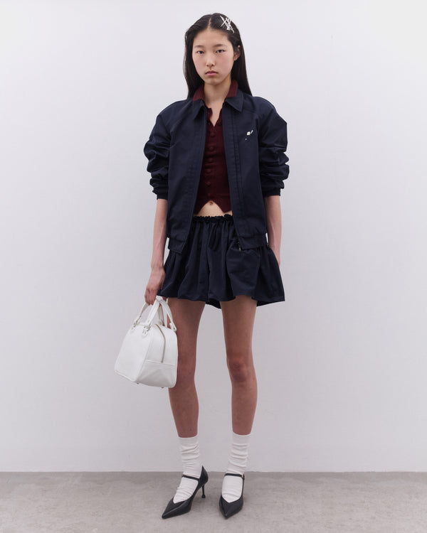 SHUSHU/TONG - Women’s Tuck Detail Sport Jacket - (Navy)
