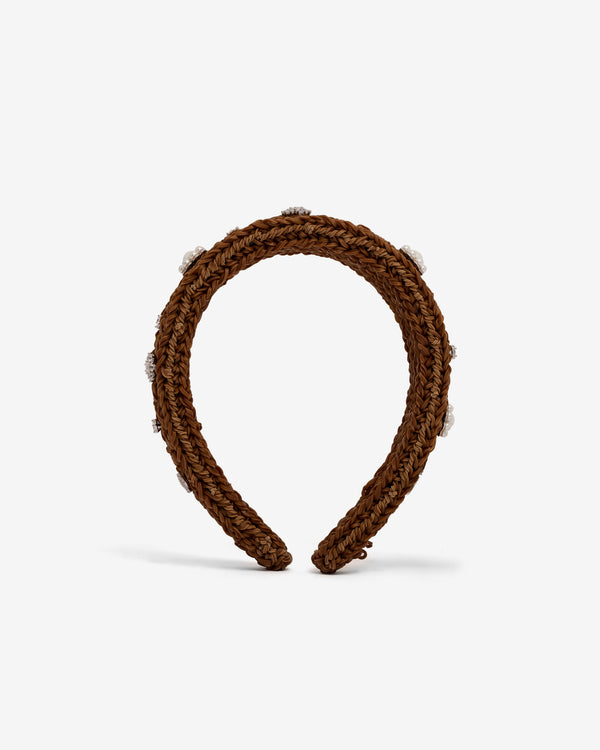 SHUSHU/TONG - Women’s Headband - (Brown)