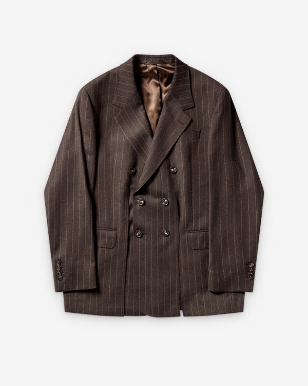 Simone Rocha  - Men's Hem Slice Jacket - (Chocolate)