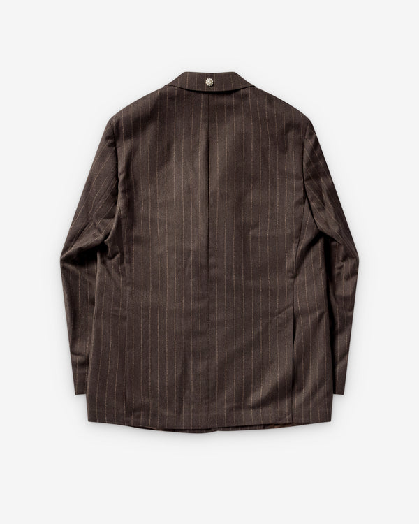 Simone Rocha  - Men's Hem Slice Jacket - (Chocolate)