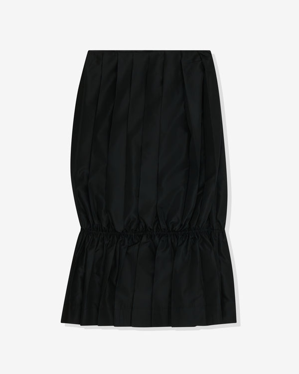 Simone Rocha - Women's Pleated Egg Midi Skirt - (Black)